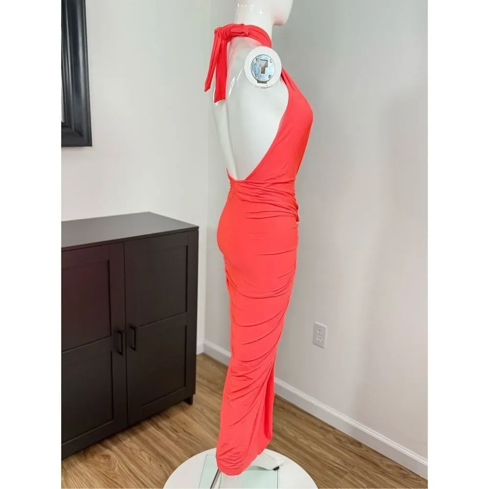 Baobab Kena stretch jersey midi dress Size Small